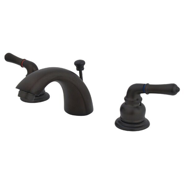 Mini-Widespread Bathroom Faucet, Oil Rubbed Bronze